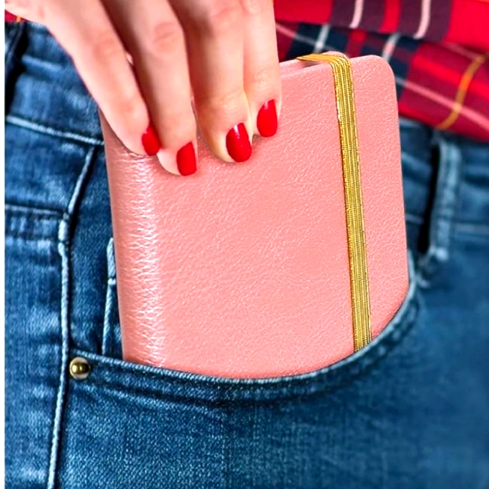 Rose Gold Mini Journal